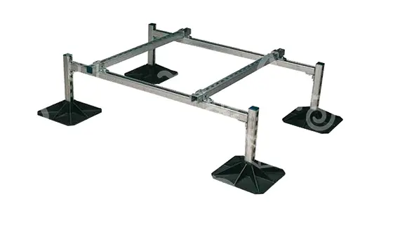 konzole montovaná střešní pro venkovní jednotky 1200 x 1000 mm, NICCONS